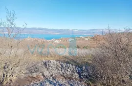 Vrbnik,otok Krk,građevinsko zemljište 3136 m2,pogled na more,prodaja, Vrbnik, Terreno