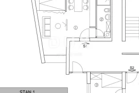 CRIKVENICA - garsonjera 28 m2, Crikvenica, شقة