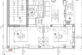 Pula, Valdebek, stan na drugom katu 2 SS - 52,50 m2, Pula, شقة