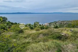 Podgora, građevinsko zemljište s panoramskim pogledom na more, Podgora, Zemljište