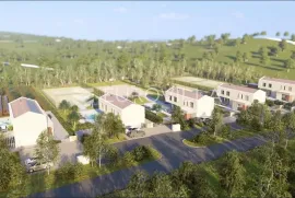 Istra, Labin - vrhunska moderna villa D, grijani bazen 48 m2, 2365 m2 uređene okućnice, Labin, Famiglia