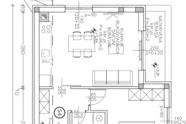 Pula, Valdebek, jednosoban stan na drugom katu 46,44 m2, Pula, Flat