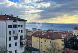 Rijeka, Belveder jednosobni topao stan sa pogledom na more, Rijeka, Kвартира