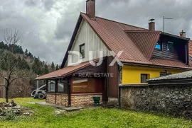 DELNICE, CENTAR-Kuća s dva apartmana i garažom, Delnice, House