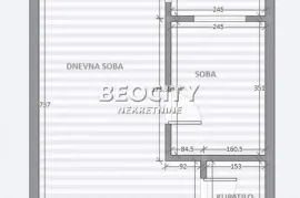 Palilula, Karaburma, Milorada Dimitrijevića, 2.0, 42m2, Palilula, شقة