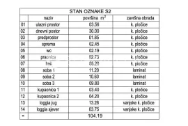 Kaštela, trosoban stan 104,2 m2, 1. kat, 2 parkirba mjesta, vrt i kamin, Kaštela, Stan