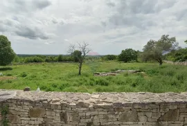 Istra, Kanfanar-građevinsko zemljište s pogledom na more, Kanfanar, Terreno