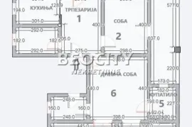 Zvezdara, Cvetkova pijaca, Koste Abraševića, 3.5, 98m2, Zvezdara, Wohnung