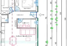 STAN U PRIZEMLJU - VISOKO KVALITETNA NOVOGRADNJA, Pula, Flat