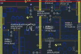 Istra, Umag - luksuzan trosobni stan od 100 m2 na odličnoj lokaciji, Umag, Flat