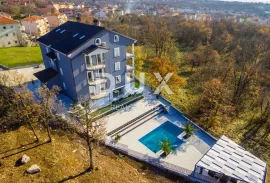 MARČELJI, VRTAČE - LUKSUZNI STANOVI 85 m2   SA BAZENOM I OKUĆNICOM, Viškovo, Appartment