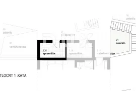 RIJEKA, KOSTRENA - ekskluzivan dvoetažni stan 209,14m2 novogradnja s prekrasnim pogledom na more i bazenom + okućnica 356,39 m2 - S2-A, Kostrena, Kвартира