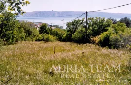 GRAĐEVINSKO ZEMLJIŠTE S POGLEDOM NA MORE, NOVI VINODOLSKI - KLENOVICA, Novi Vinodolski, Land