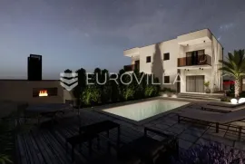 Medulin, nova dvojna kuća NKP 80 m2 s vrtom  220 m2, odlična lokacija, Medulin, Casa