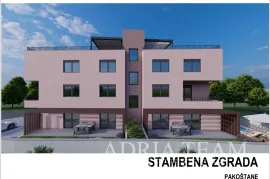 APARTMANI U STAMBENOJ ZGRADI, NOVOGRADNJA - PAKOŠTANE, Pakoštane, Kвартира