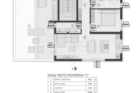 STAN S PROSTRANOM TERASOM (S3), Medulin, Daire