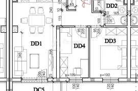 Novogradnja na odličnoj obiteljskoj lokaciji (Stan DD) - 3.KAT, Pula, Stan