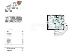 S13 - NOVOGRADNJA SA NEOMETANIM POGLEDOM NA MORE, Seget, Wohnung