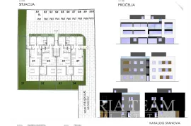 JEDNOETAŽNI I VIŠEETAŽNI APARTMANI U STAMBENOJ ZGRADI, NOVOGRADNJA, 150 m OD MORA - PRIVLAKA, Privlaka, Wohnung