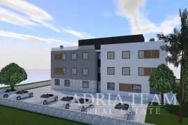 JEDNOETAŽNI I VIŠEETAŽNI APARTMANI U STAMBENOJ ZGRADI, NOVOGRADNJA, 150 m OD MORA - PRIVLAKA, Privlaka, Wohnung