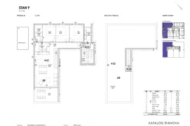 JEDNOETAŽNI I VIŠEETAŽNI APARTMANI U STAMBENOJ ZGRADI, NOVOGRADNJA, 150 m OD MORA - PRIVLAKA, Privlaka, Wohnung