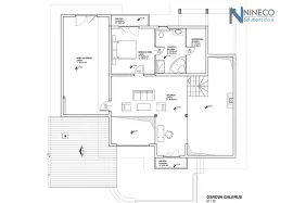 KUĆA I POMOĆNI OBJEKAT - SRBAC - 370 m2 + 58 m2, Srbac, Famiglia