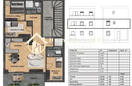 Zagreb,Sesvetski Kraljevec,4-soban(A2) 87,78m2+spremište+parking+vrt, Zagreb, Flat