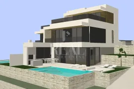 Dvojna kuća sa bazenom 250m2 sa bazenom 30m2, Vodice, Casa