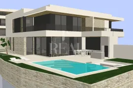 Dvojna kuća sa bazenom 250m2 sa bazenom 30m2, Vodice, Casa