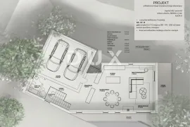 OPATIJA, BREGI- Građevinsko zemljište 10250m2 s panoramskim pogledom na more s idejnim projektom za  ville s bazenom, Matulji, Arazi