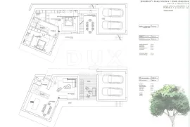 OPATIJA, BREGI- Građevinsko zemljište 10250m2 s panoramskim pogledom na more s idejnim projektom za  ville s bazenom, Matulji, Arazi