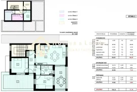 Sesvete,Novaki 3-soban (S3Z3)106m2 s parkingom,spremištem i 2 terase, Zagreb, Appartamento