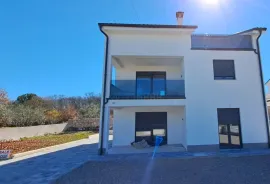 Malinska, šira okolica, Novoizgrađena samostojeća kuća 170 m2 sa prekrasnim pogledom na more, prodaja, Malinska-Dubašnica, Casa