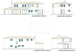 ISTRA, KANFANAR - Prekrasna novoizgrađena vila s bazenom u zatvorenom kompleksu, Žminj, Casa