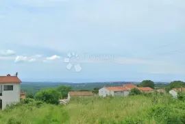 Građevinsko zemljište sa fantastičnim pogledom i građevinskom dozvolom, Kaštelir-Labinci, Tierra