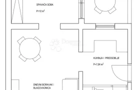 Prodaja, Makarska, Kipara Meštrovića (49m2), Makarska, Wohnung