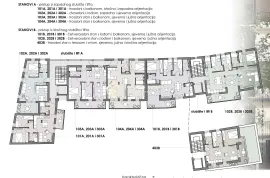 Zagreb,Črnomerec,novi 3-soban stan 55,44m2 (301A) s balkonom na 3.katu, Zagreb, شقة