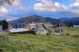 Gorski kotar, Brestova Draga - građevinski teren sa predivnim pogledom 1005 m2, Mrkopalj, Terra