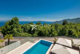 Opatija, Veprinac - villa s bazenom, garažom i pogledom na more, Opatija - Okolica, Σπίτι