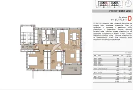 VIŠKOVO, DONJI JUGI - NOVOGRADNJA, stan S10 2S+DB na drugom katu dvostrane orijentacije, Viškovo, Appartment