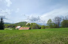 Gorski Kotar, Stari Laz - građevinski teren na brežuljku sa otvorenim pogledom 2825 m2, Ravna Gora, Terra