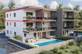 Istra, Novigrad - dvosoban stan sa dnevnim boravkom, 71m2, drugi kat, Novigrad, Daire