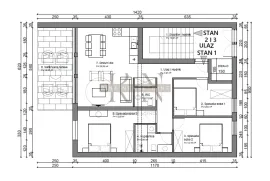 ISTRA - POREČ, NOVOGRADNJA, 4 - SOBNI, STAN U PRIZEMLJU S TERASOM I VRTOM, Poreč, Daire