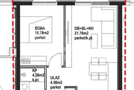 Prodaja, Stenjevec, stan 48,06m2 vrhunake kvalitete, Zagreb, Appartamento