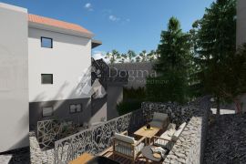 DVOETAŽNI APARTMAN S LIJEPOM TERASOM S POGLEDOM NA MORE, Krk, Kвартира