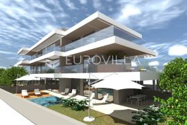 Zadar, Privlaka, Trosoban penthouse 113,29m2 sa krovnom terasom, 2.red do mora, NOVOGRADNJA, Privlaka, Appartment