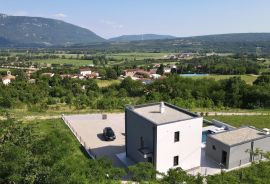 Moderna vila s prekrasnim panoramskim pogledom, Kršan, Ev