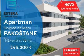 Apartman PRODAJA Pakoštane 70 m2 prizemlje A, Pakoštane, Διαμέρισμα