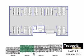 Trebević PREMIUM dvosoban apartman 36m2 prodaja stan Lamela 2, Istočno Novo Sarajevo, Daire