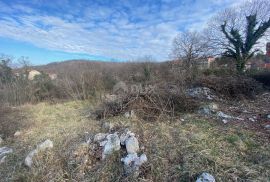 RIJEKA, MARINIĆI - GRAĐEVINSKO ZEMLJIŠTE 2.157 m2 S POGLEDOM NA MORE!!! PRILIKA!!!, Viškovo, Arazi